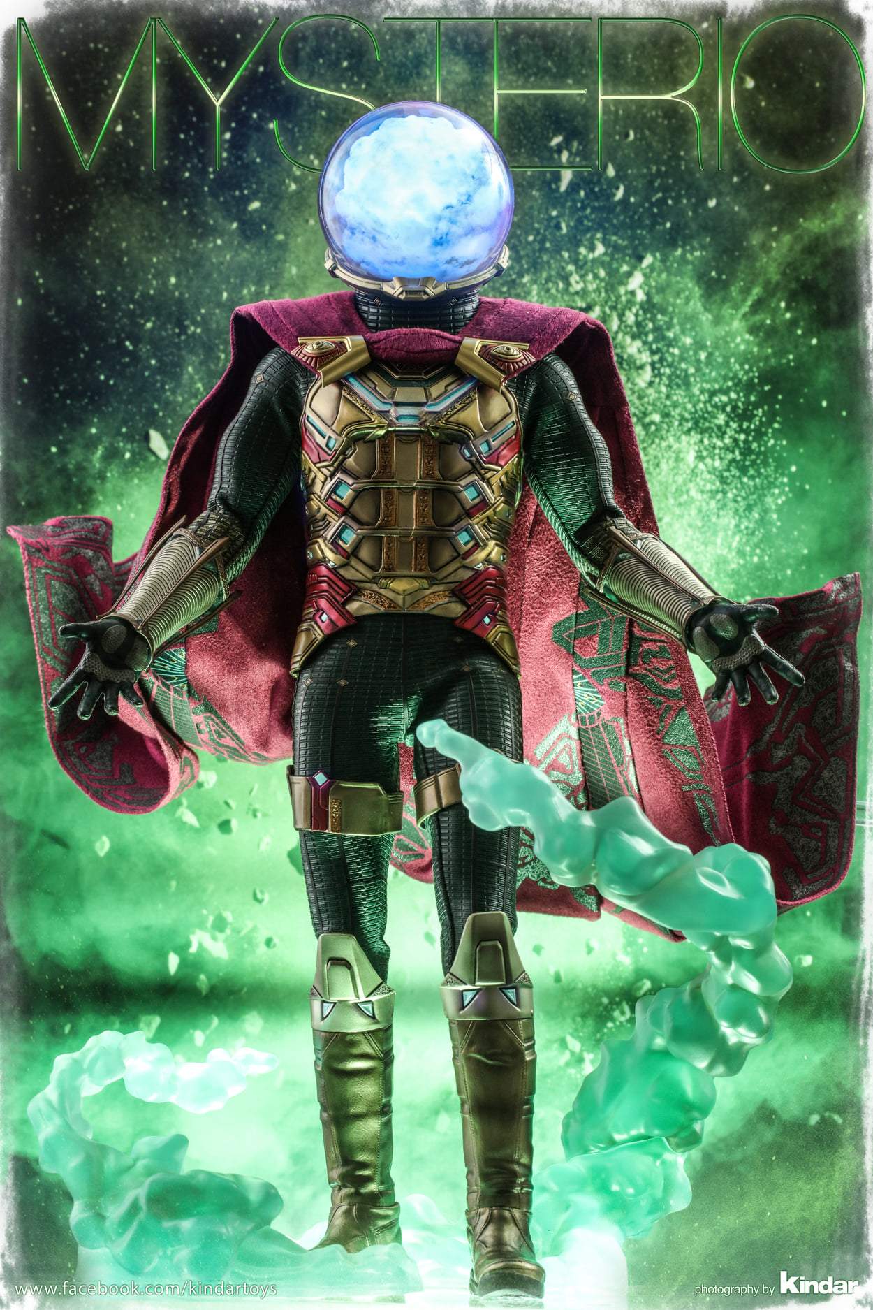 Pedido Figura Mysterio - Spider-Man: Far From Home marca Hot Toys MMS556 escala 1/6