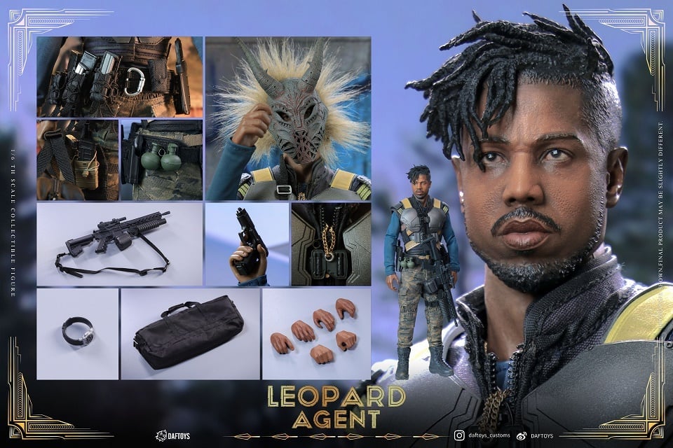 Pedido Figura Leopard Agent marca Daftoys F018 escala 1/6