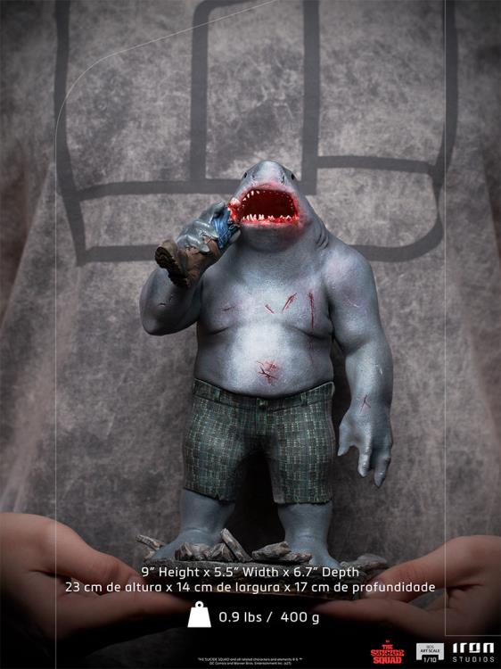 Pedido Estatua King Shark - The Suicide Squad - Battle Diorama Series (BDS) marca Iron Studios escala de arte 1/10