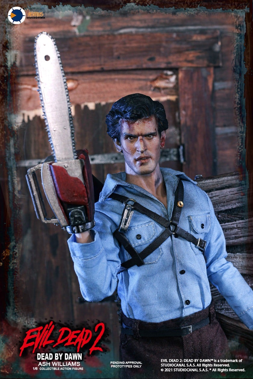 Pedido Figura Ash Williams - Evil Dead II marca Asmus Toys EDA001 escala 1/6