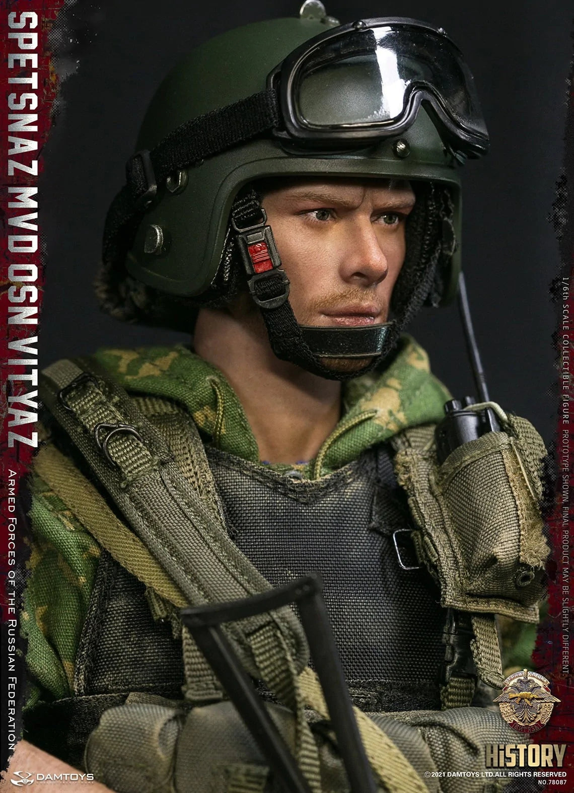 Pedido Figura SPETSNAZ MVD VV OSN Vityaz marca Damtoys 78087 escala 1/6