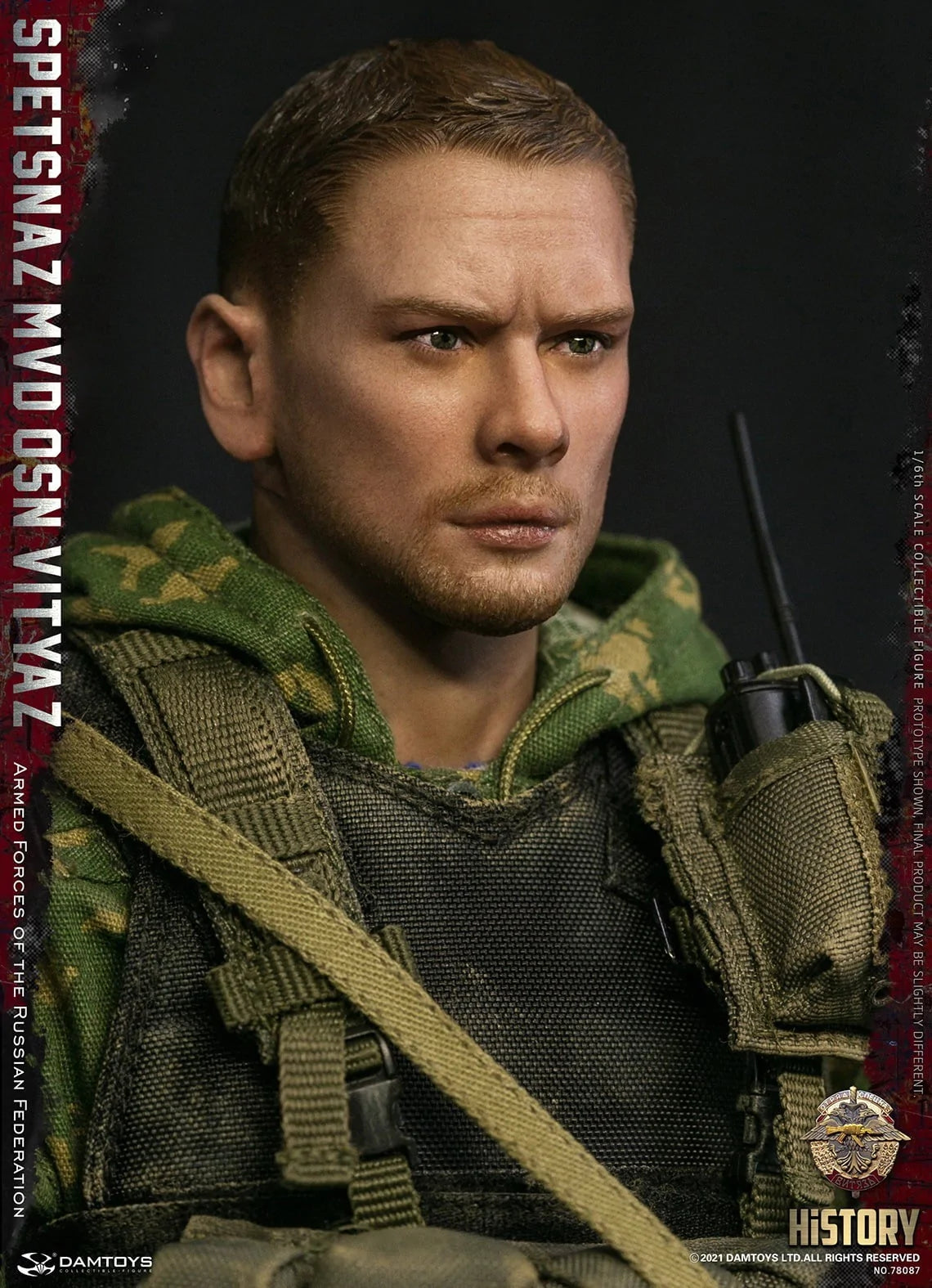 Pedido Figura SPETSNAZ MVD VV OSN Vityaz marca Damtoys 78087 escala 1/6