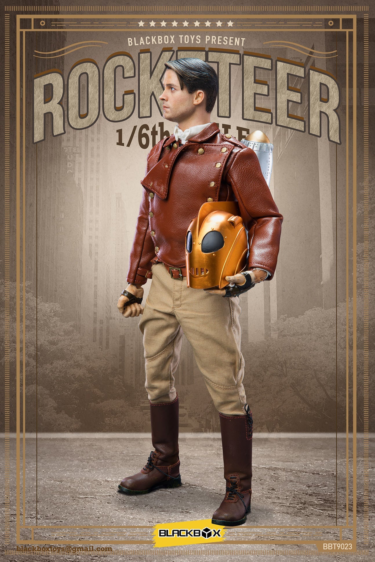 Pedido Figura Rocket Man - Guess Me Series (standard version) marca Blackbox BBT9023A escala 1/6