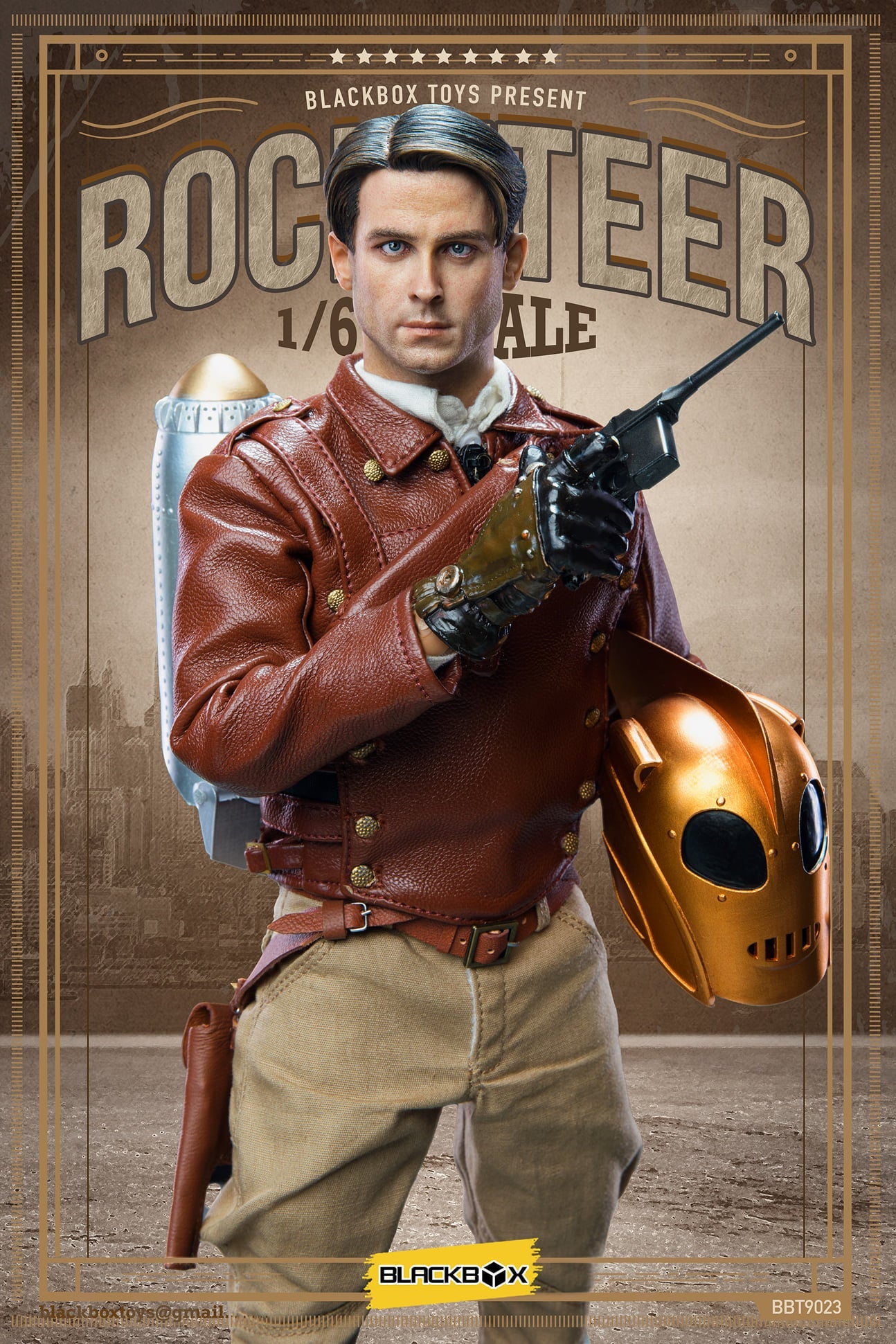 Pedido Figura Rocket Man - Guess Me Series (standard version) marca Blackbox BBT9023A escala 1/6