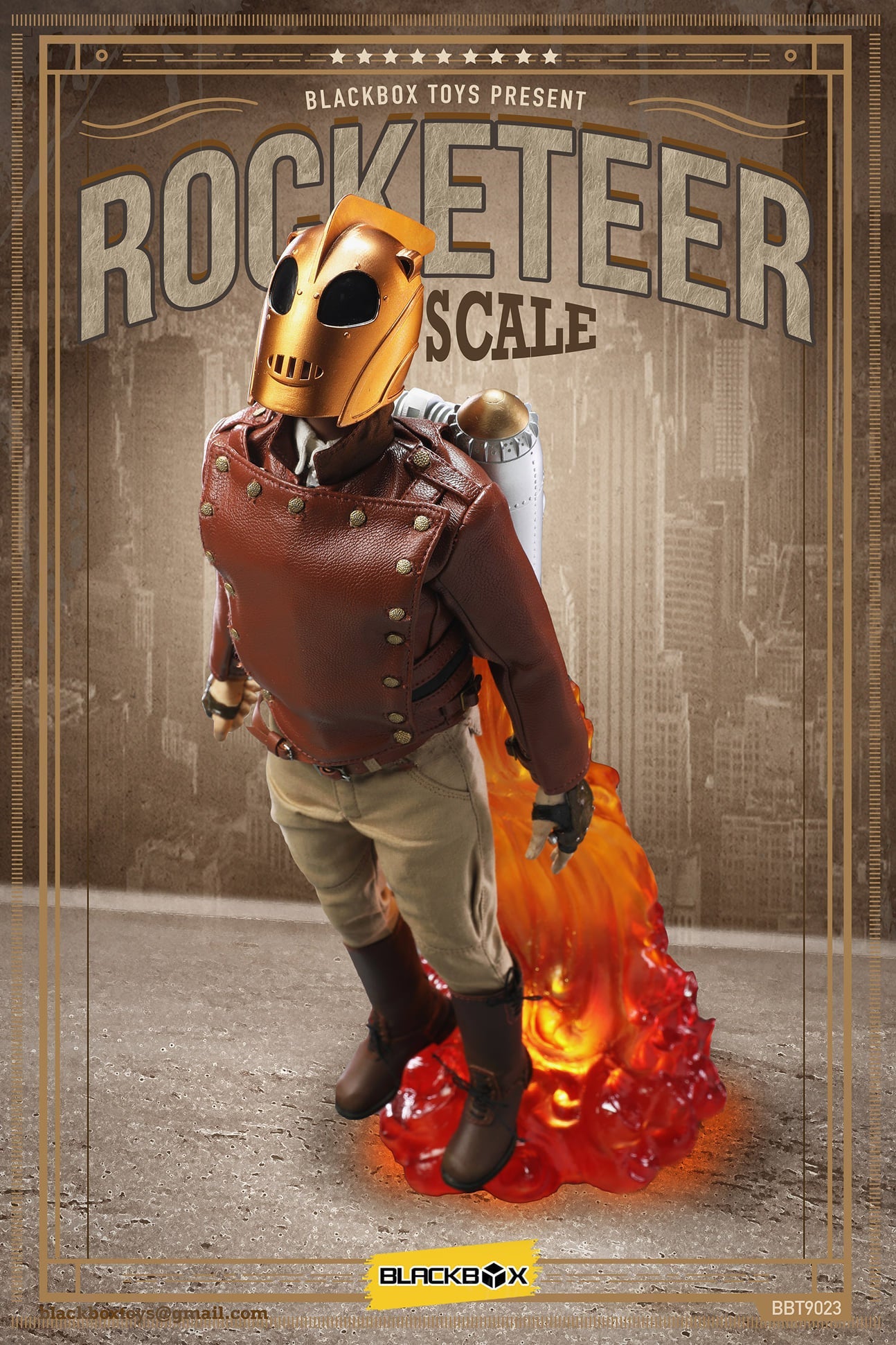Pedido Figura Rocket Man - Guess Me Series (Deluxe version) marca Blackbox BBT9023B escala 1/6
