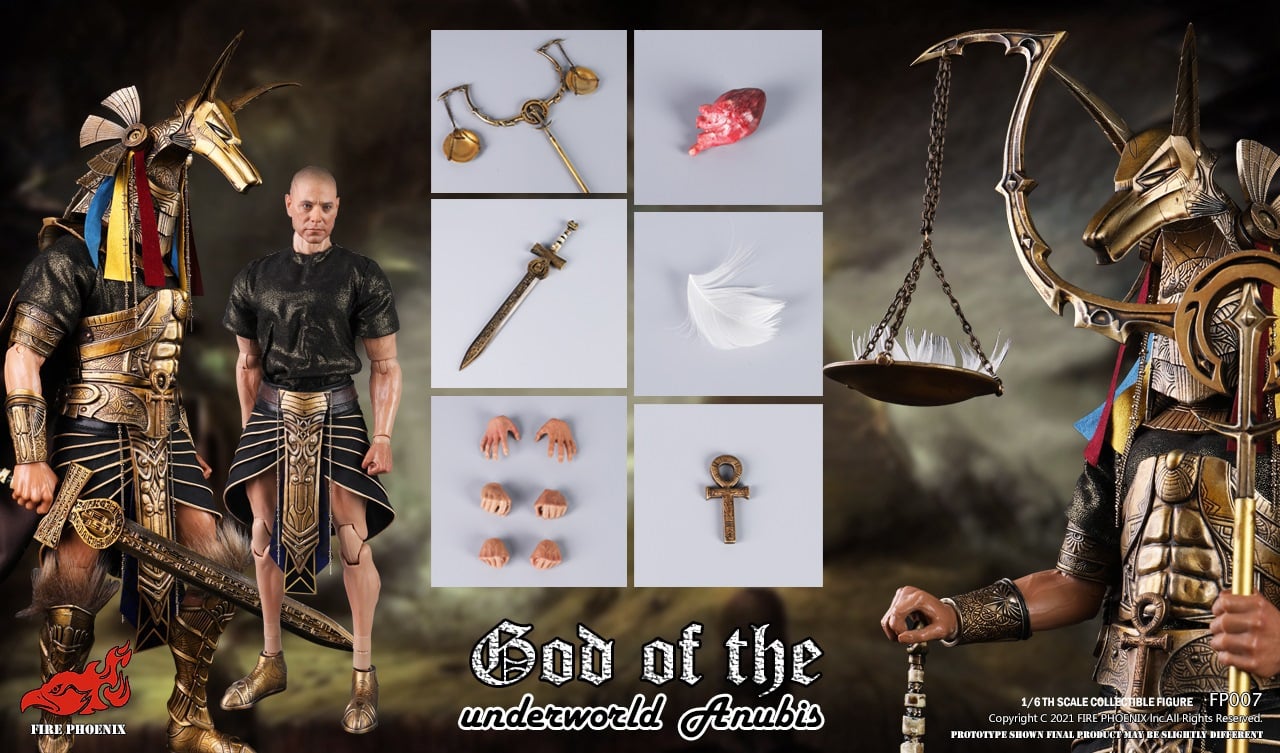 Pedido Figura Anubis The Protector of the Underworld marca Fire Phoenix FP007 escala 1/6