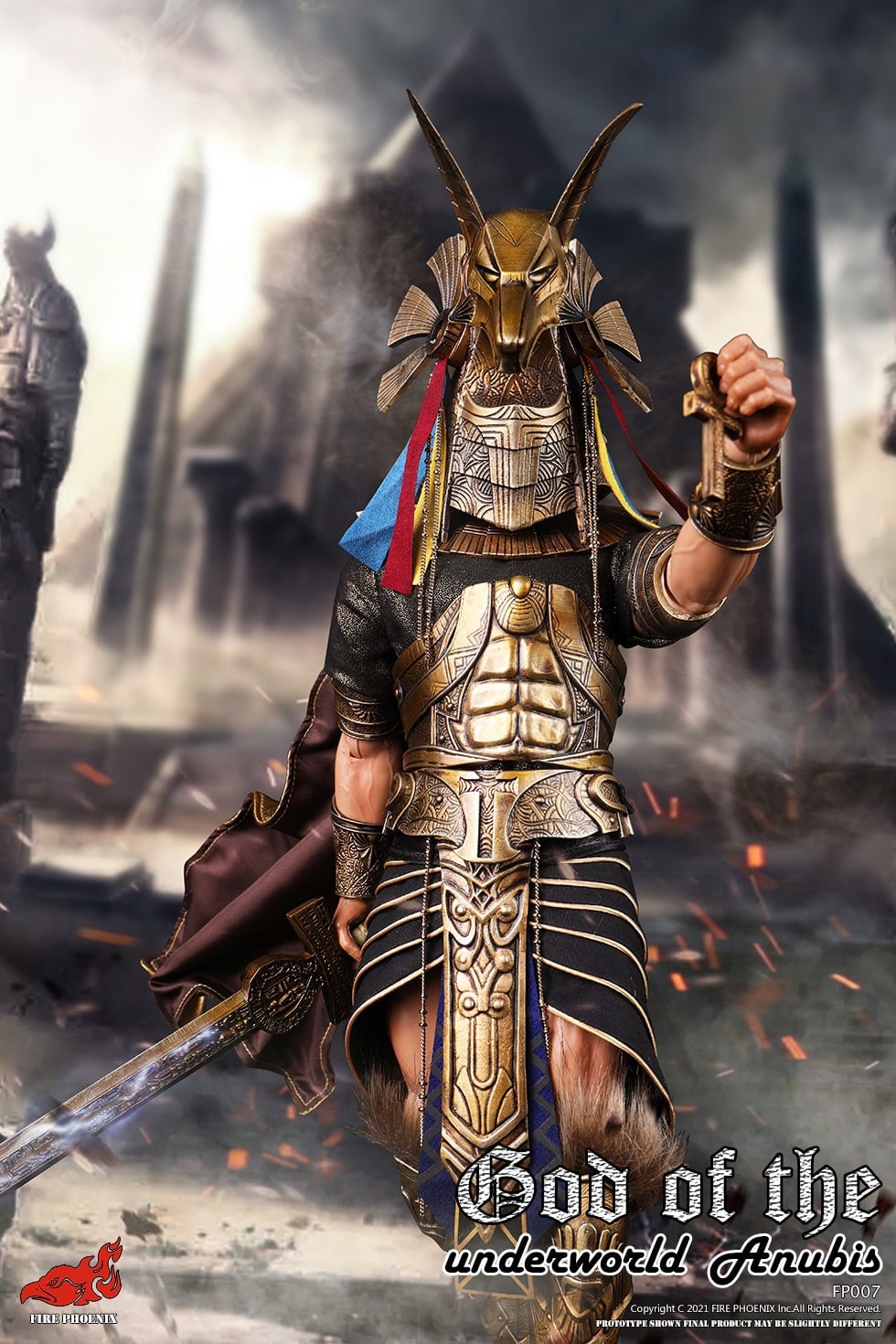 Pedido Figura Anubis The Protector of the Underworld marca Fire Phoenix FP007 escala 1/6