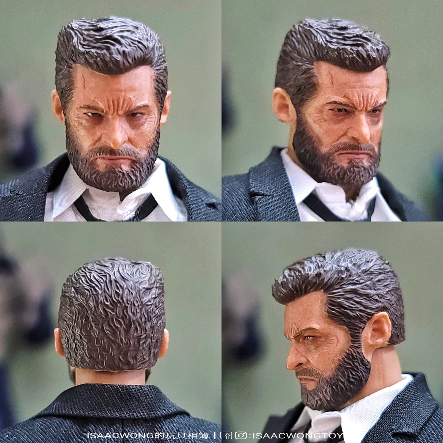 Pedido Figura Logan traje negro marca Nota Studio escala pequeña 1/12