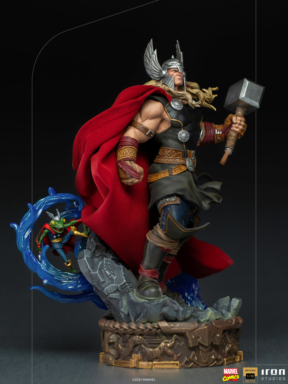 Pedido Estatua Thor Unleashed Deluxe - Limited Edition - Marvel Comics marca Iron Studios escala de arte 1/10