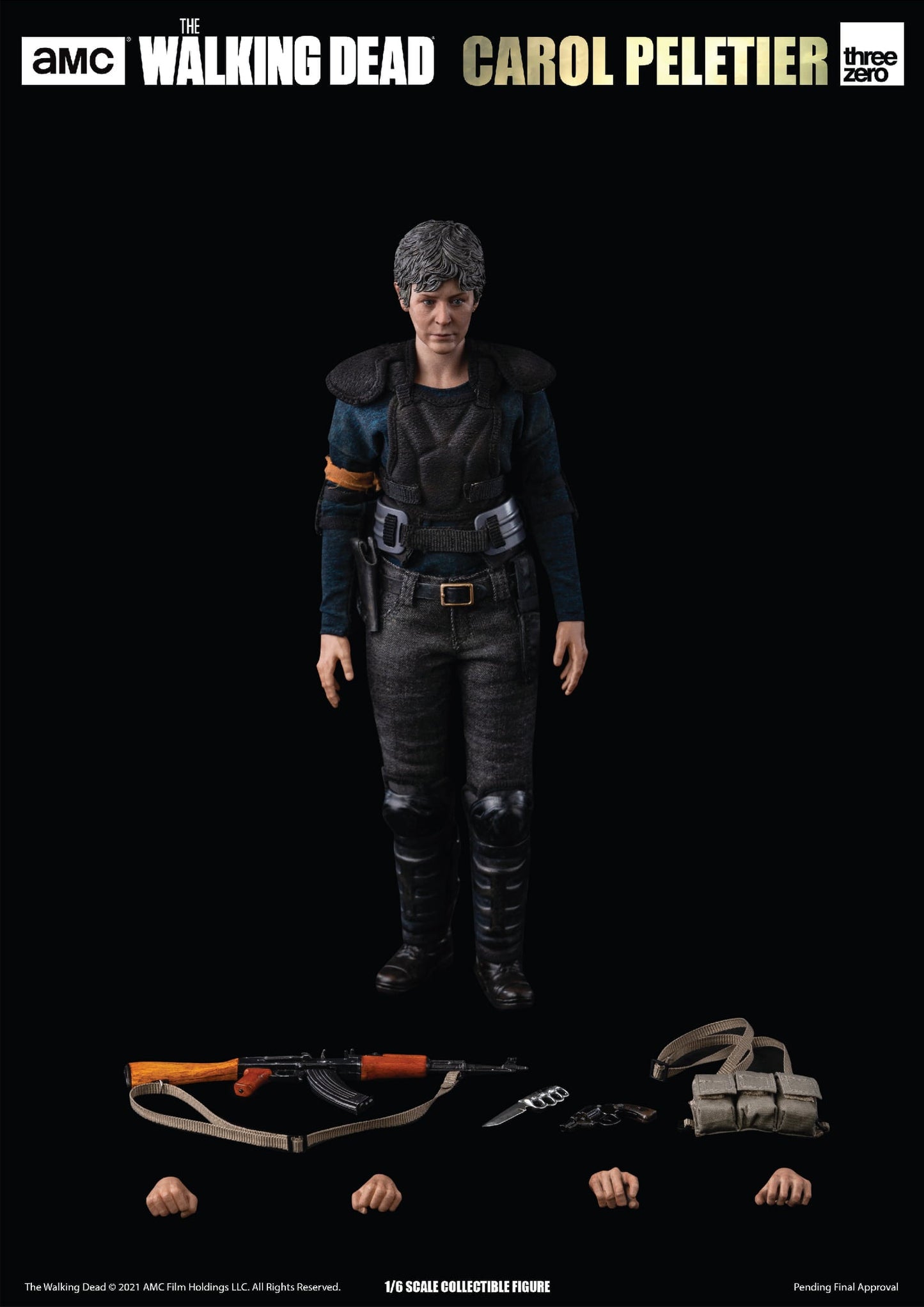 Pedido Figura Carol Peletier - The Walking Dead marca Threezero 3Z0050 escala 1/6