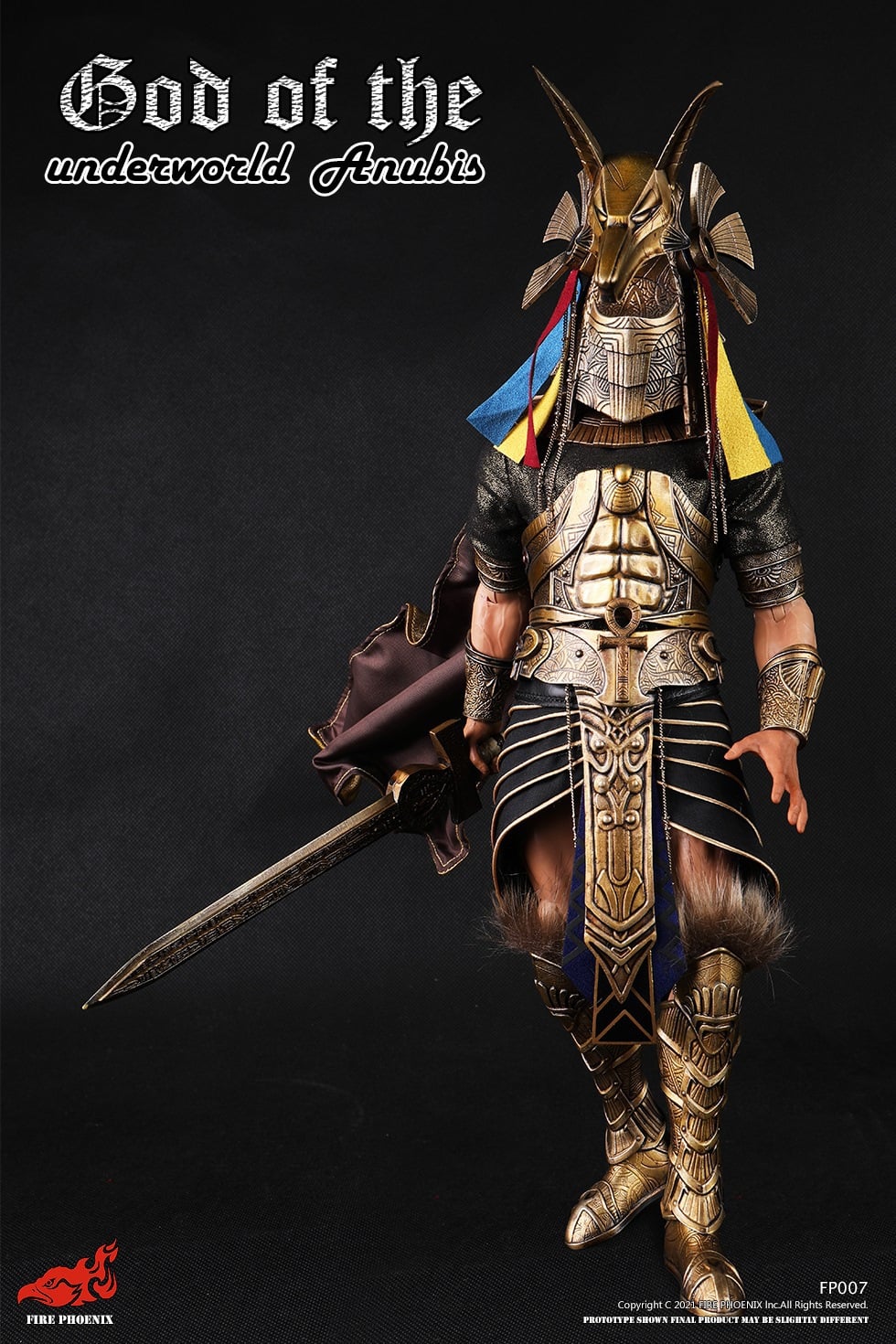 Pedido Figura Anubis The Protector of the Underworld marca Fire Phoenix FP007 escala 1/6