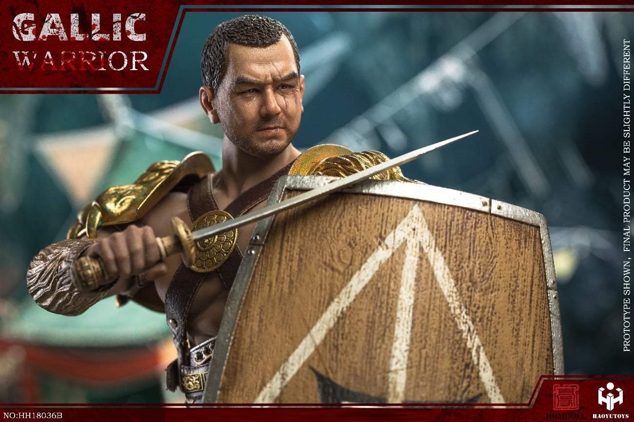 Pedido Figura (limitado) Gaul Warrior (Golden version) marca Haoyutoys HH18036B escala 1/6