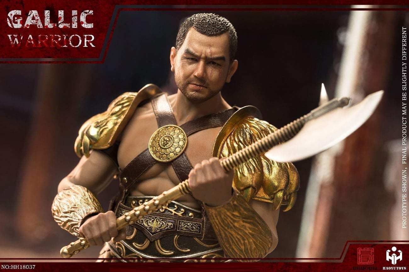 Pedido Figura (limitado) Gaul Warrior (Golden version) marca Haoyutoys HH18036B escala 1/6