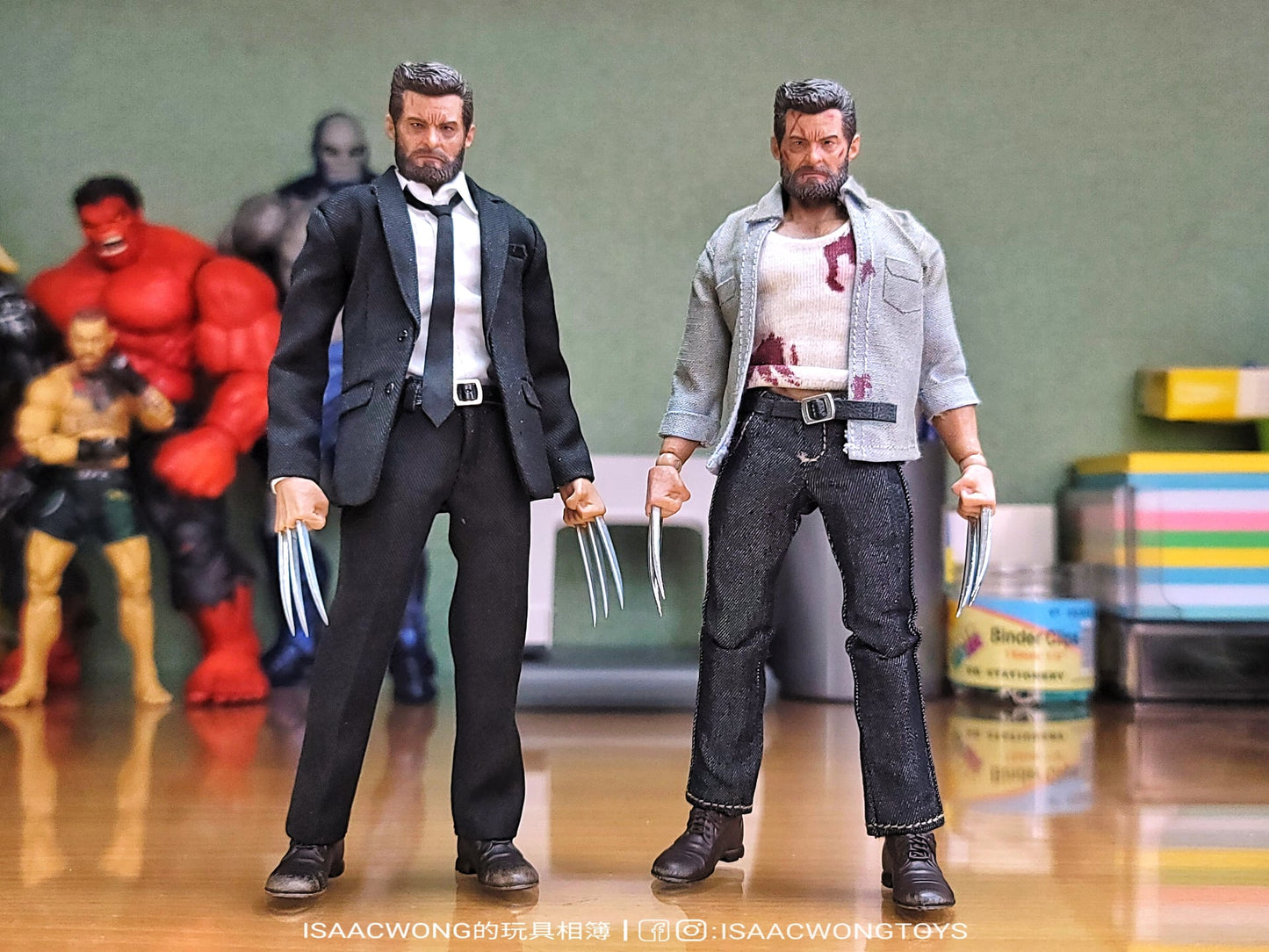 Pedido Figura Logan traje negro marca Nota Studio escala pequeña 1/12