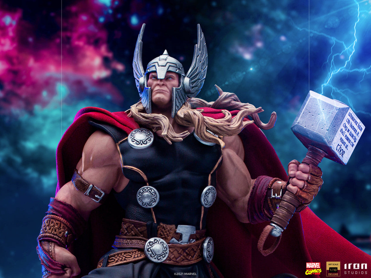 Pedido Estatua Thor Unleashed Deluxe - Limited Edition - Marvel Comics marca Iron Studios escala de arte 1/10