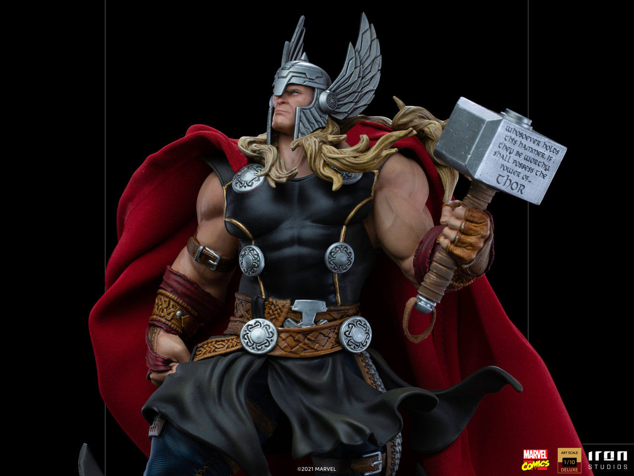 Pedido Estatua Thor Unleashed Deluxe - Limited Edition - Marvel Comics marca Iron Studios escala de arte 1/10
