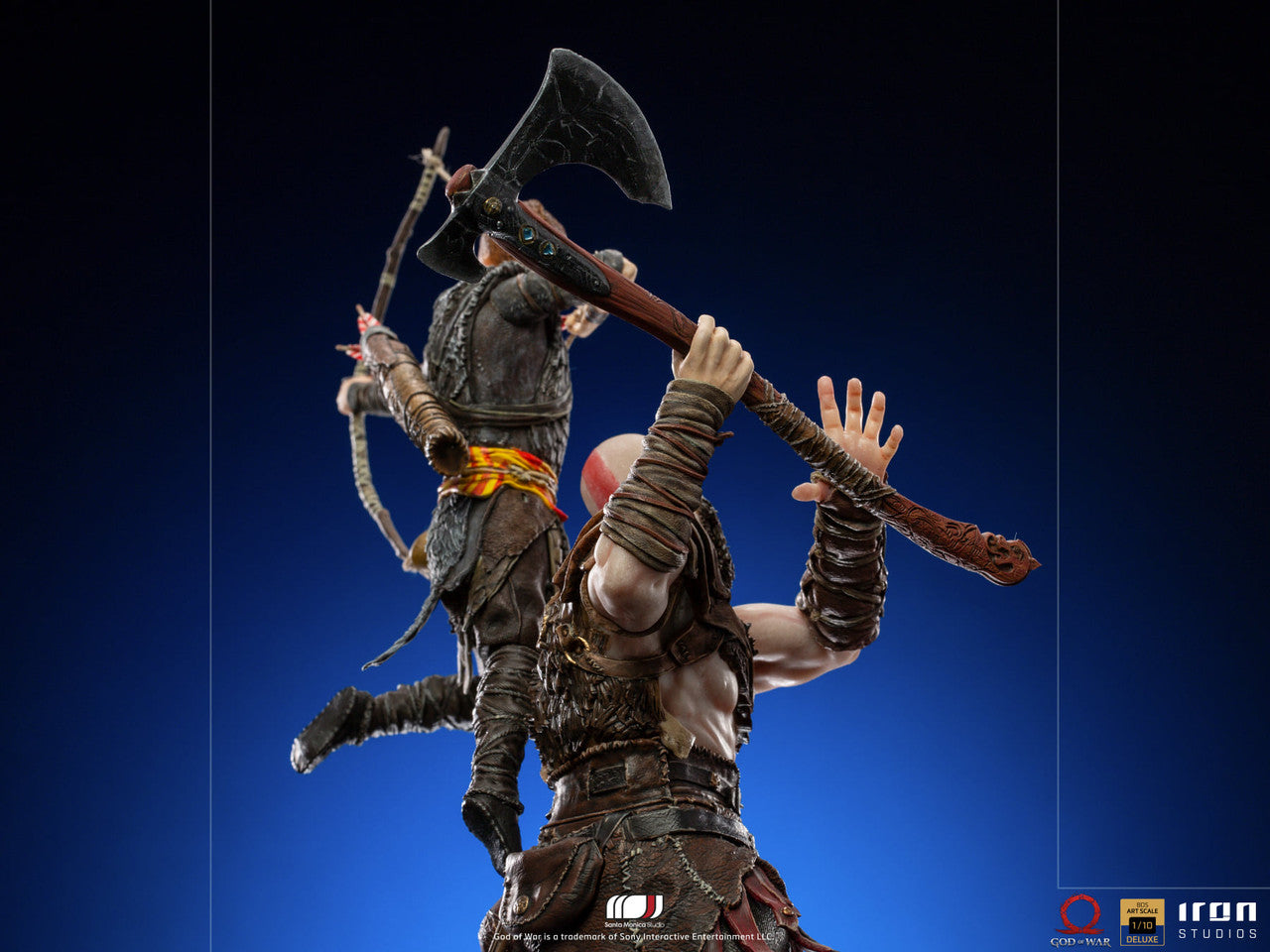 Pedido Estatua Kratos & Atreus - God of War - Battle Diorama Series (BDS) Limited Edition marca Iron Studios escala de arte 1/10
