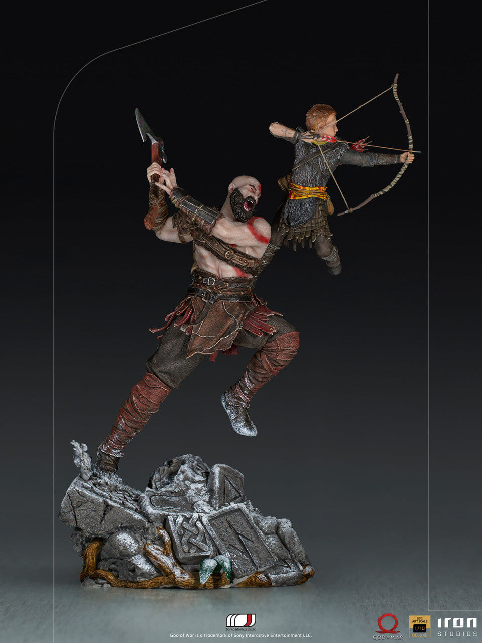 Pedido Estatua Kratos & Atreus - God of War - Battle Diorama Series (BDS) Limited Edition marca Iron Studios escala de arte 1/10