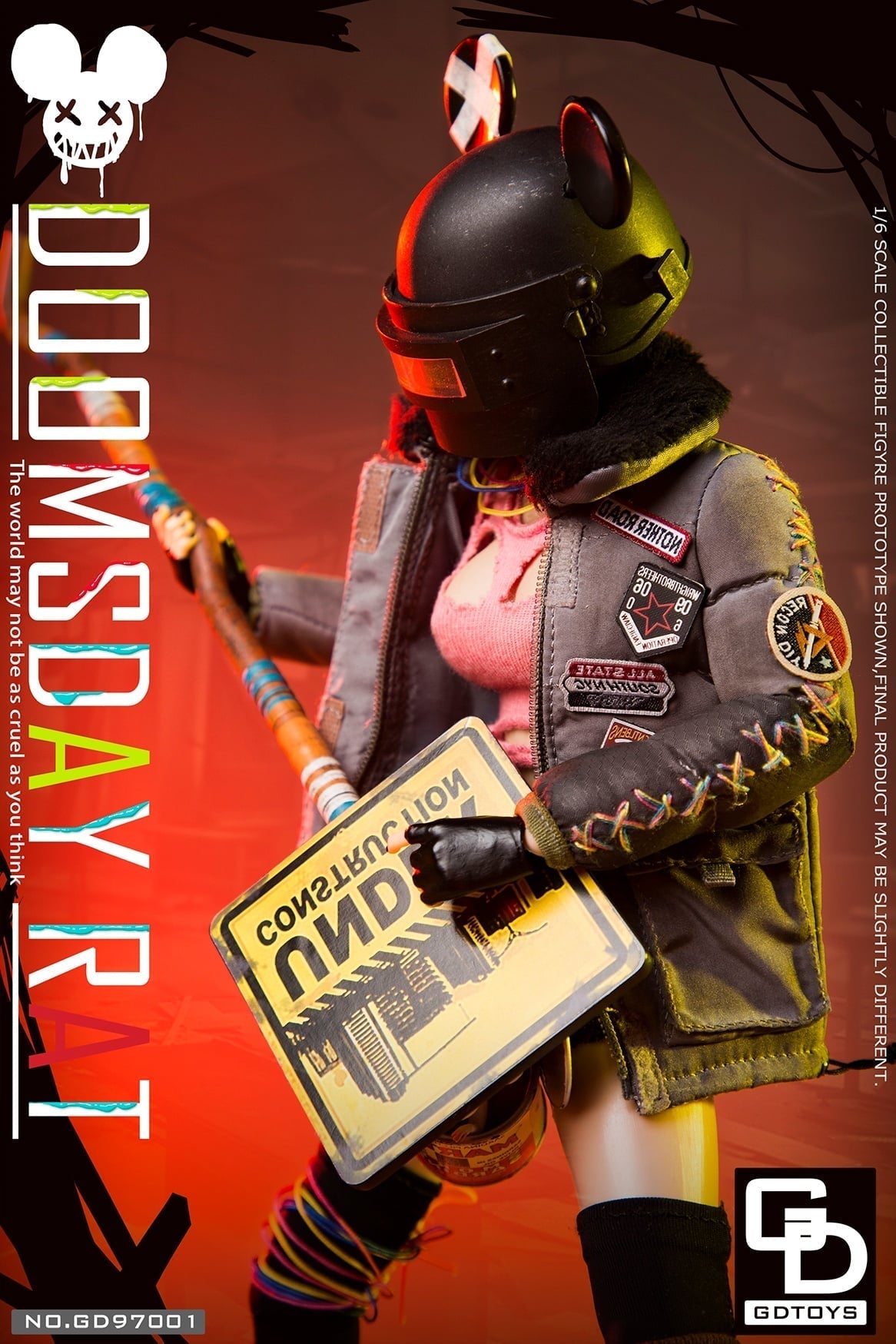 Pedido Figura Doomsday Rat marca GDToys GD97001 escala 1/6
