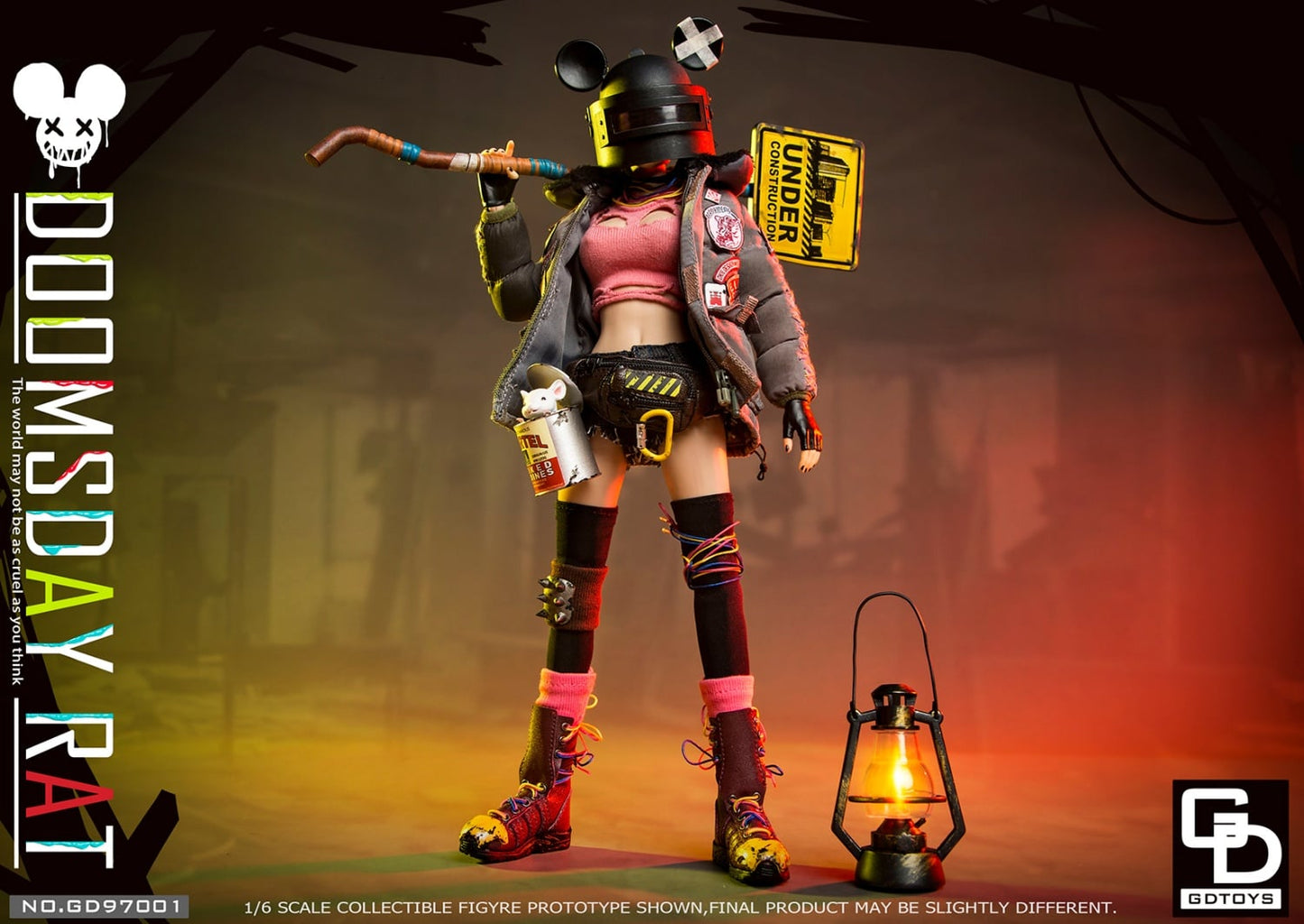 Pedido Figura Doomsday Rat marca GDToys GD97001 escala 1/6