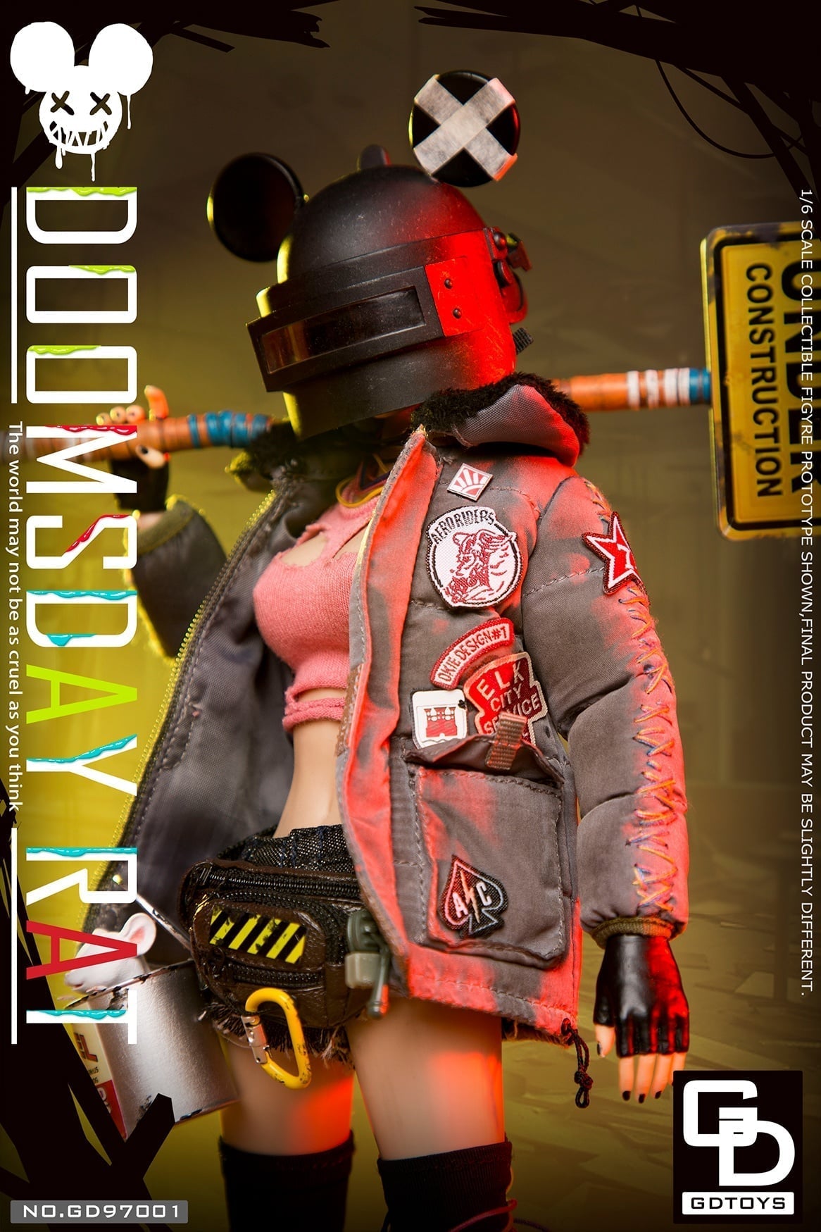 Pedido Figura Doomsday Rat marca GDToys GD97001 escala 1/6