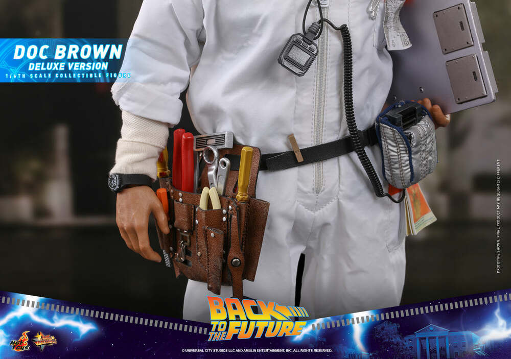 Pedido Figura Doc Brown (Deluxe version) - Back to The Future marca Hot Toys MMS610 escala 1/6
