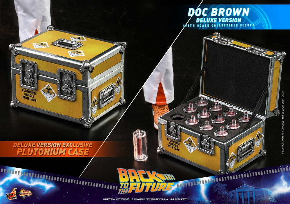 Pedido Figura Doc Brown (Deluxe version) - Back to The Future marca Hot Toys MMS610 escala 1/6