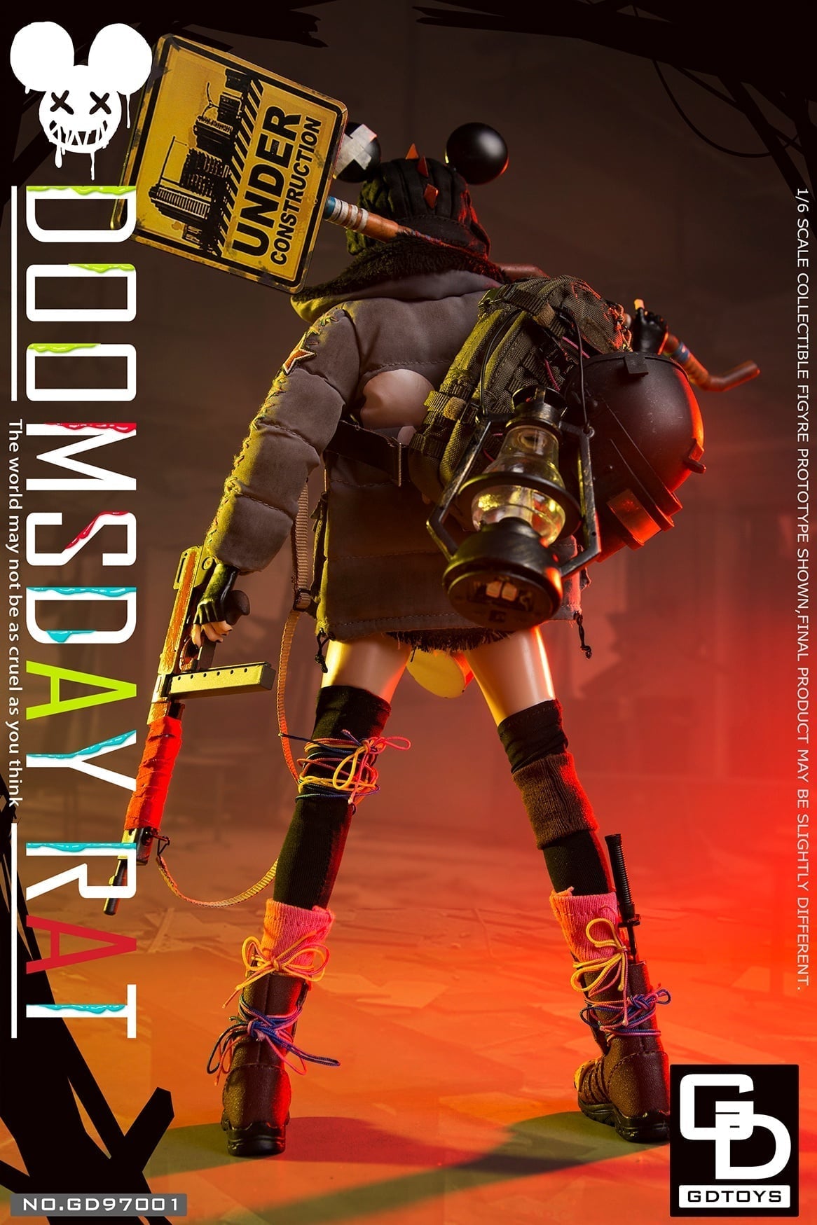 Pedido Figura Doomsday Rat marca GDToys GD97001 escala 1/6
