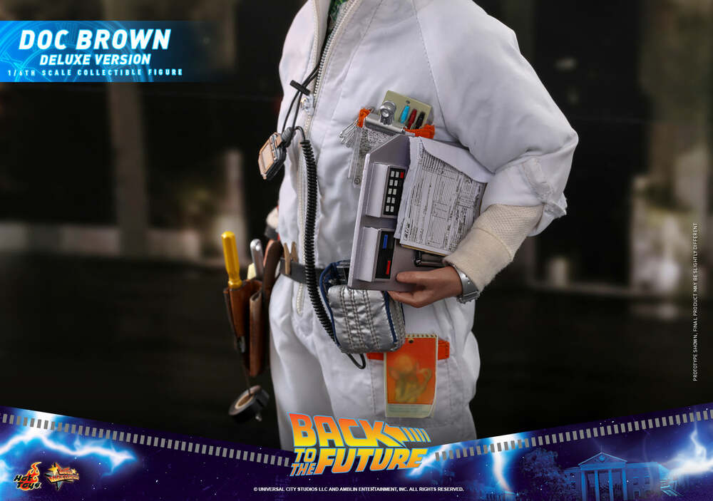 Pedido Figura Doc Brown (Deluxe version) - Back to The Future marca Hot Toys MMS610 escala 1/6