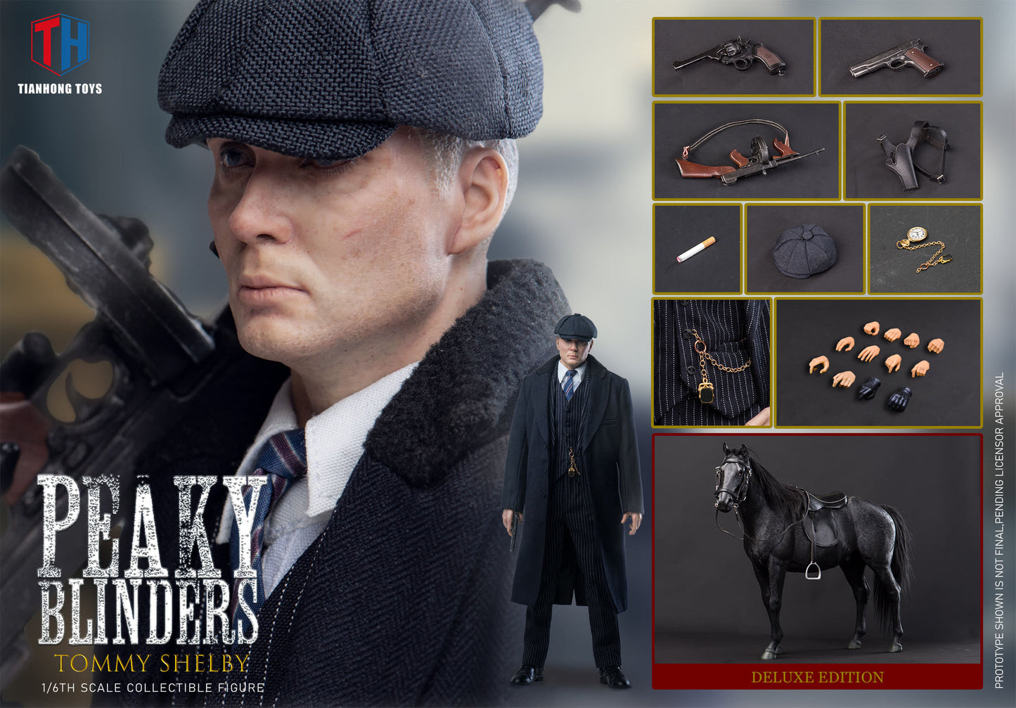 Pedido Figura Gangster con Caballo (Deluxe version) marca THToys THA001DX escala 1/6