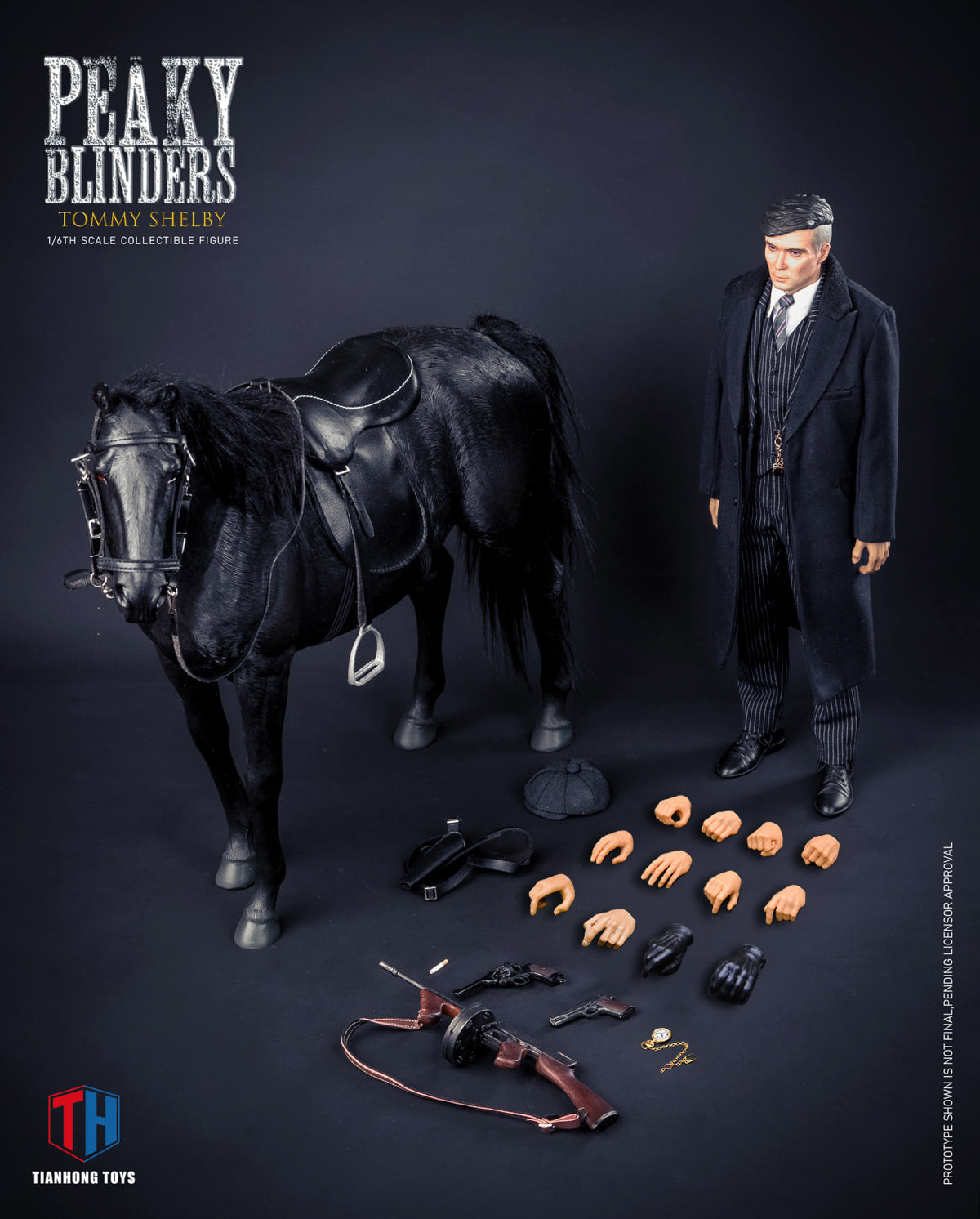 Pedido Figura Gangster con Caballo (Deluxe version) marca THToys THA001DX escala 1/6