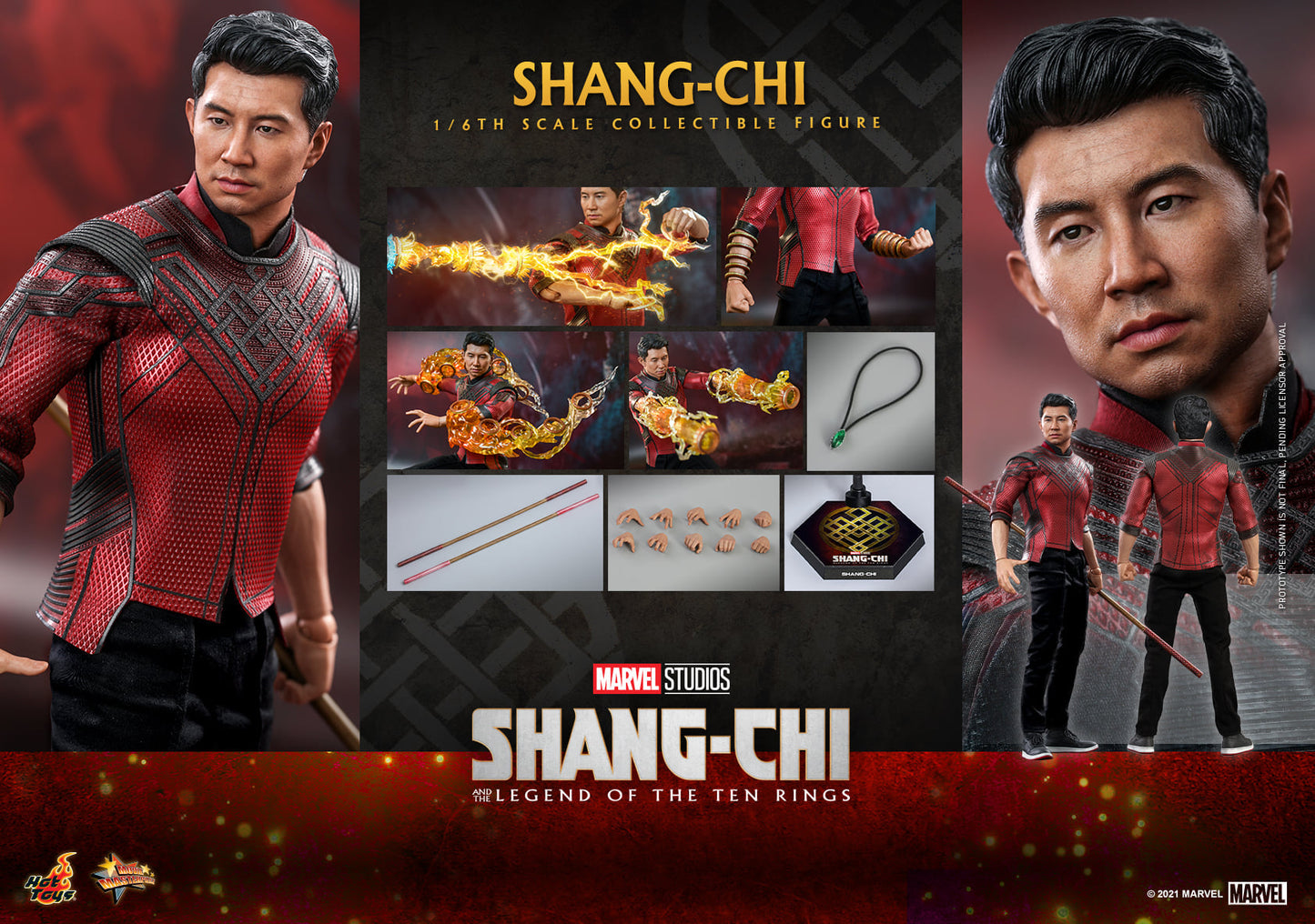 Pedido Figura SHANG-CHI - Shang-Chi and the Legend of the Ten Rings marca Hot Toys MMS614 escala 1/6