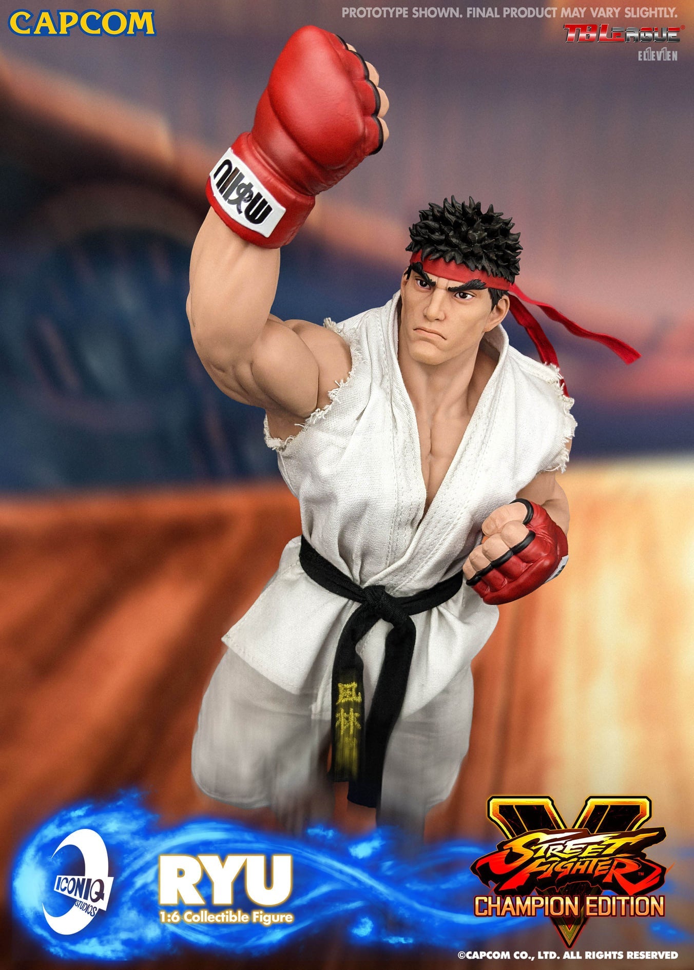 Pedido Figura RYU - Street Fighter V marca Iconiq Studios IQGS-01 escala 1/6