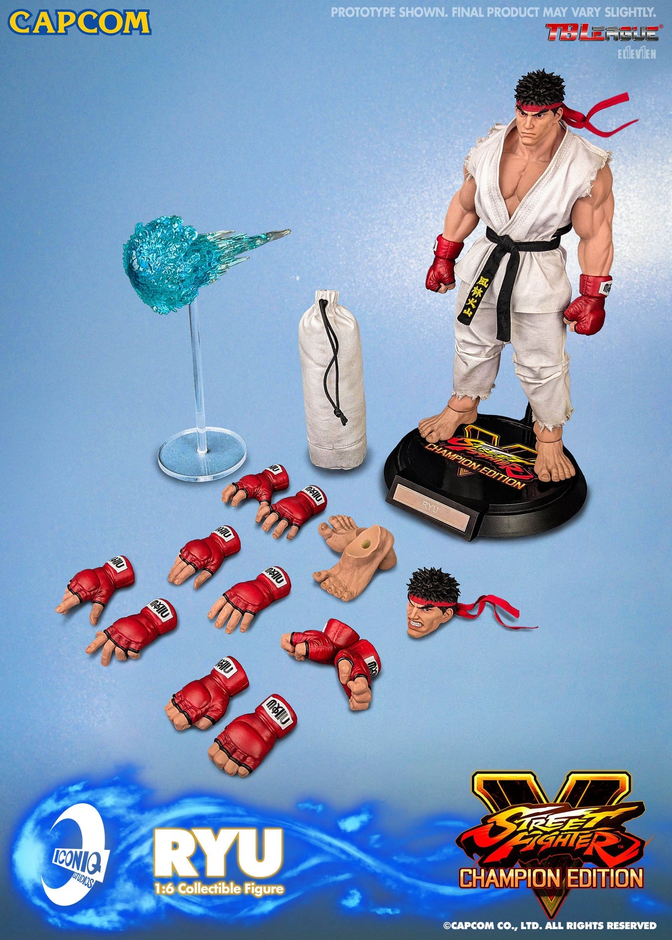 Pedido Figura RYU - Street Fighter V marca Iconiq Studios IQGS-01 escala 1/6