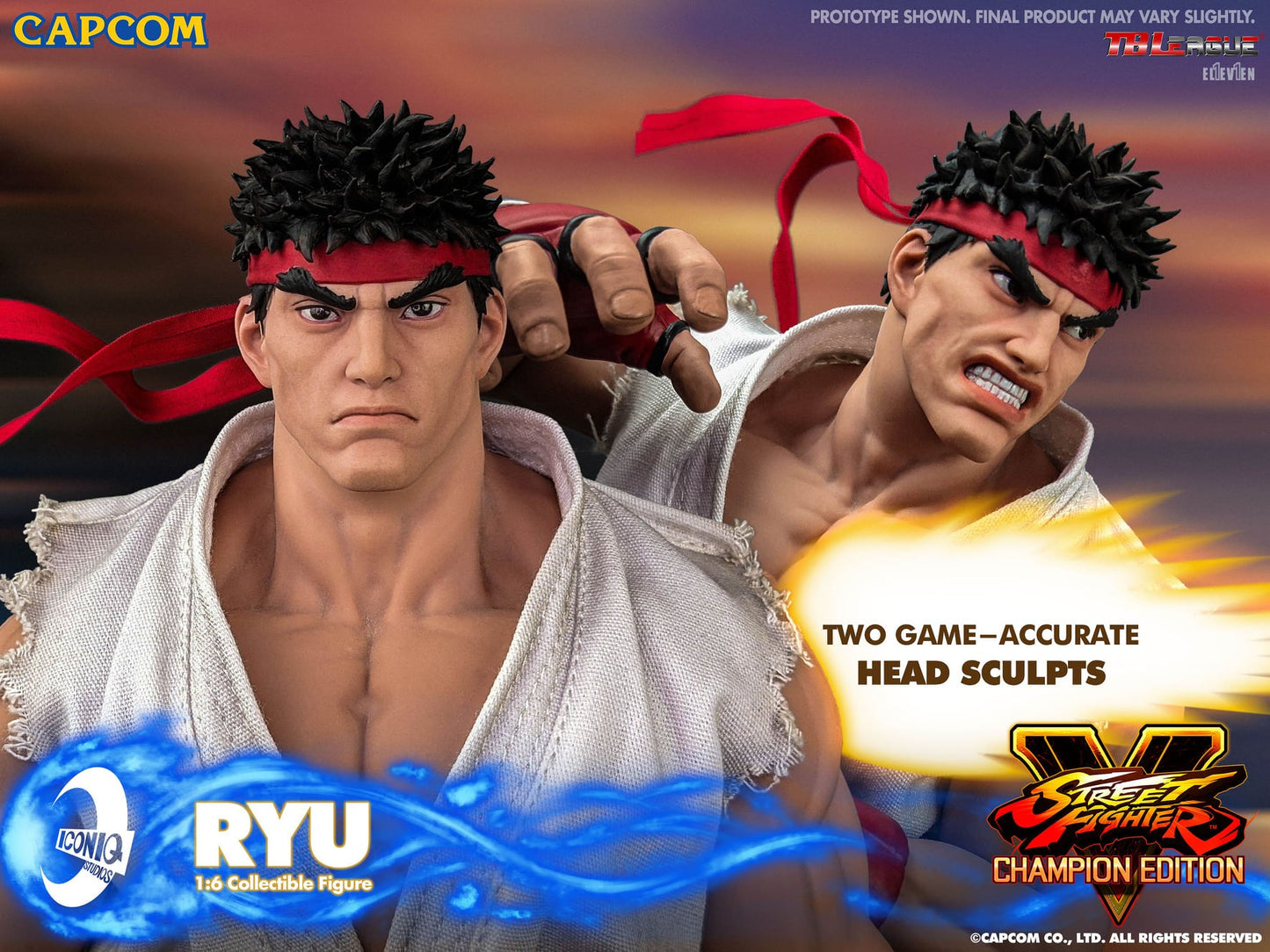 Pedido Figura RYU - Street Fighter V marca Iconiq Studios IQGS-01 escala 1/6
