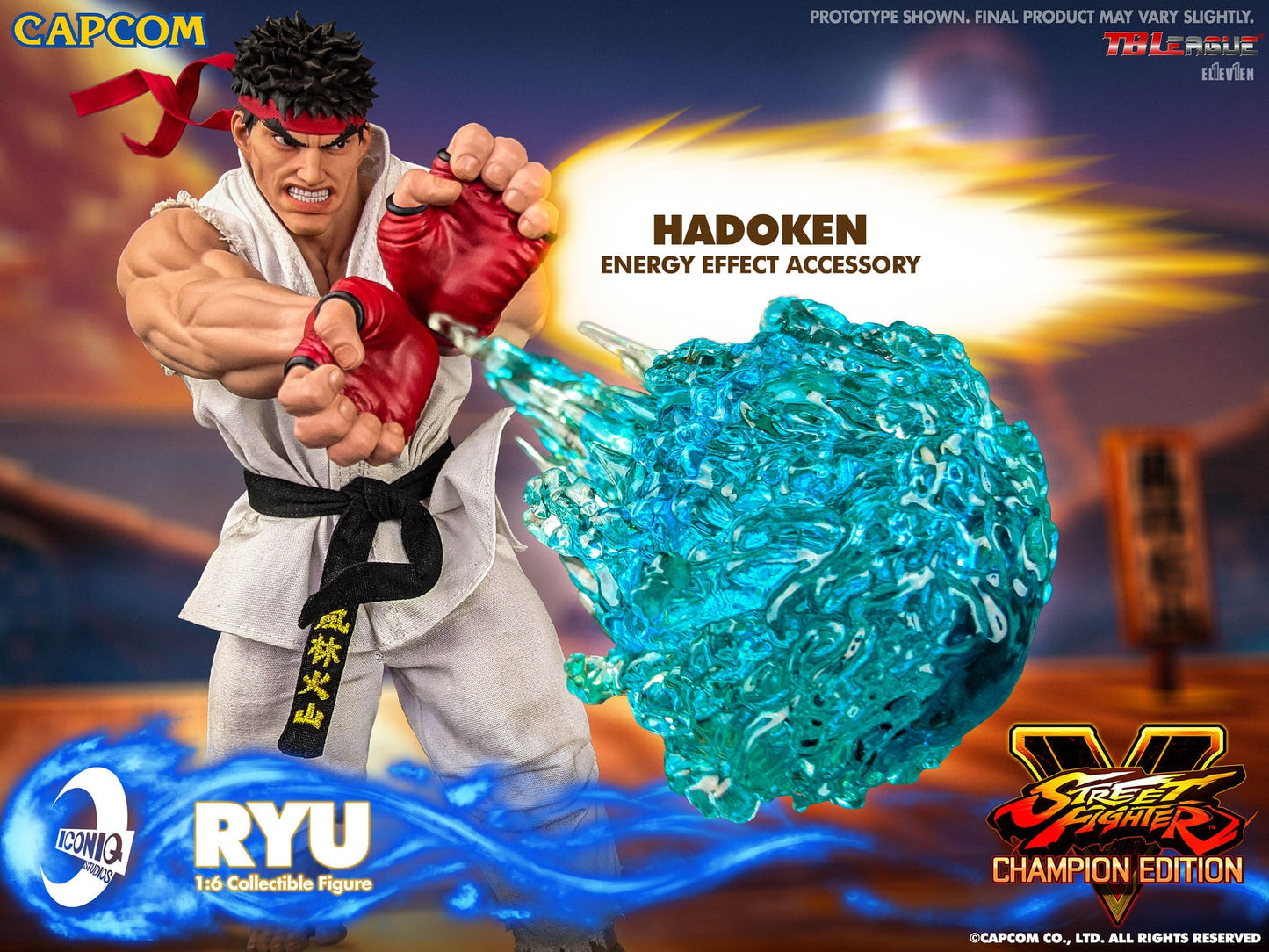 Pedido Figura RYU - Street Fighter V marca Iconiq Studios IQGS-01 escala 1/6