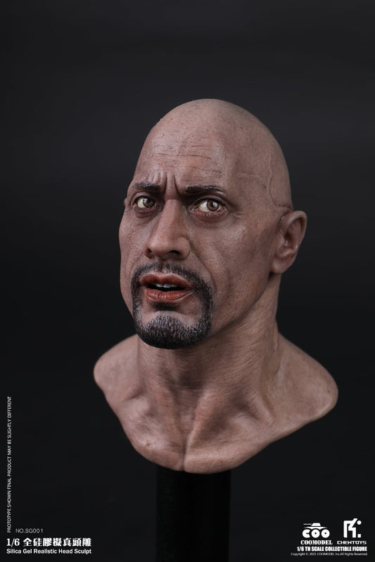 Preventa Cabeza de Gel Silica realista marca Coomodel SG001 escala 1/6