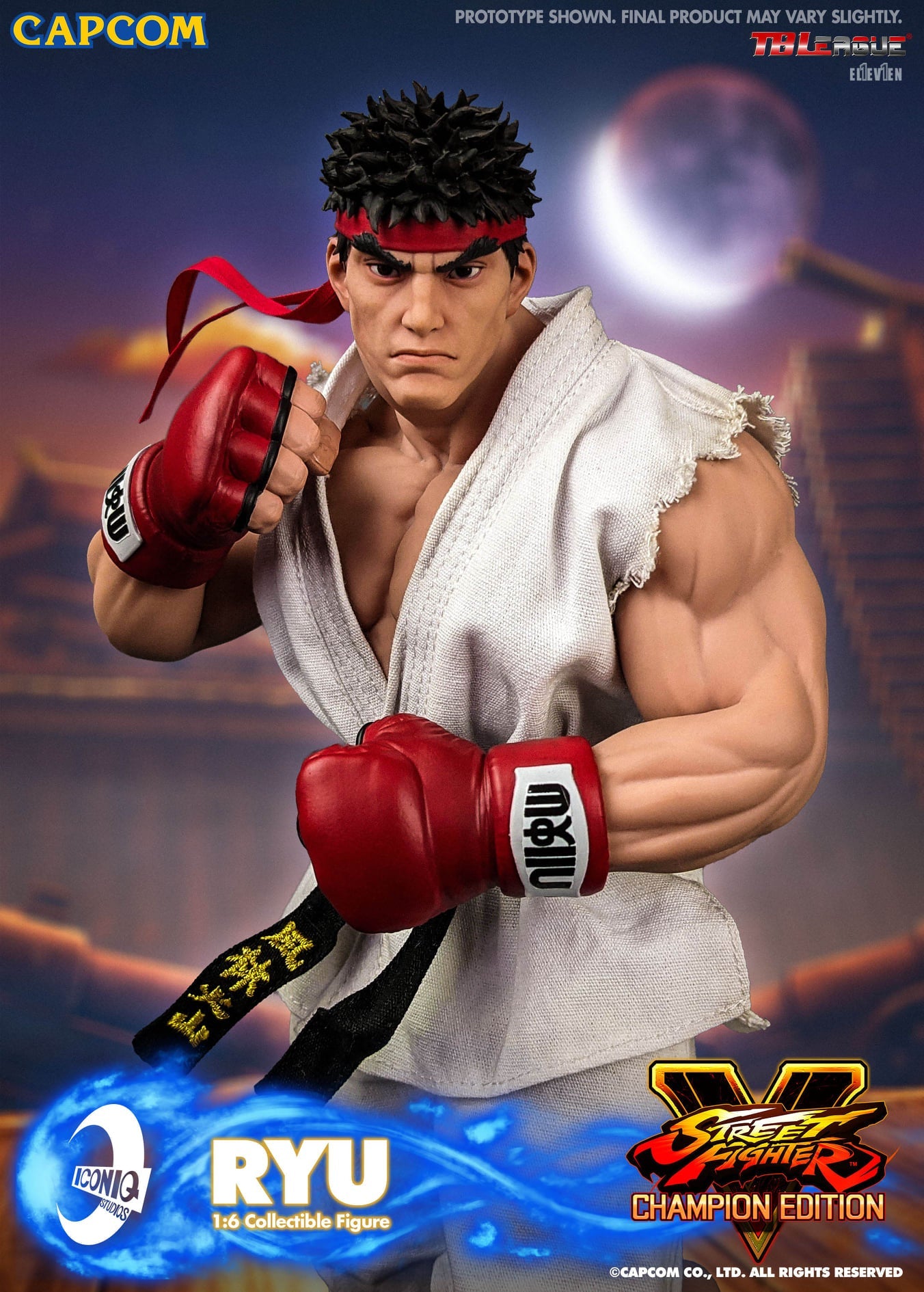 Pedido Figura RYU - Street Fighter V marca Iconiq Studios IQGS-01 escala 1/6