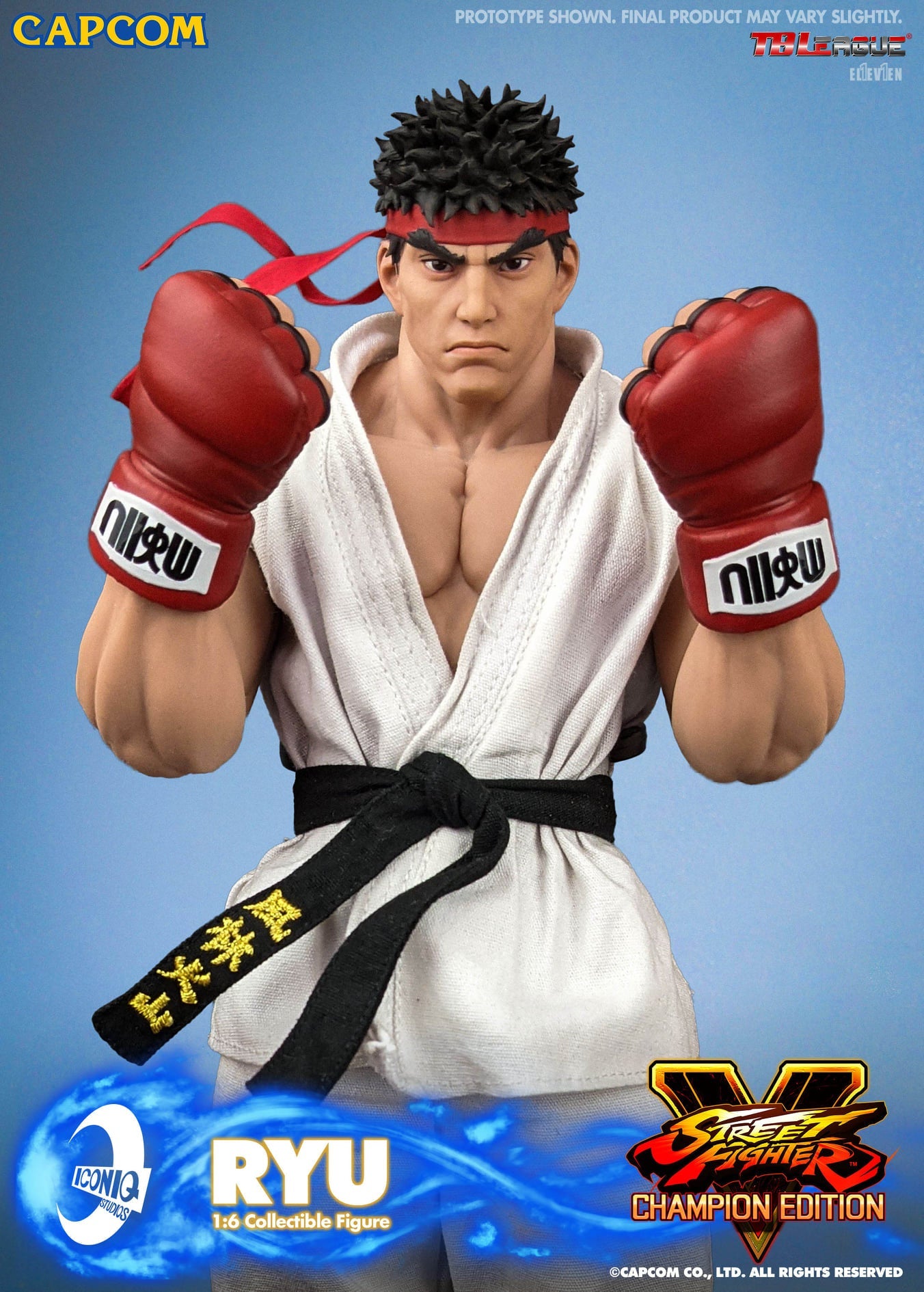 Pedido Figura RYU - Street Fighter V marca Iconiq Studios IQGS-01 escala 1/6