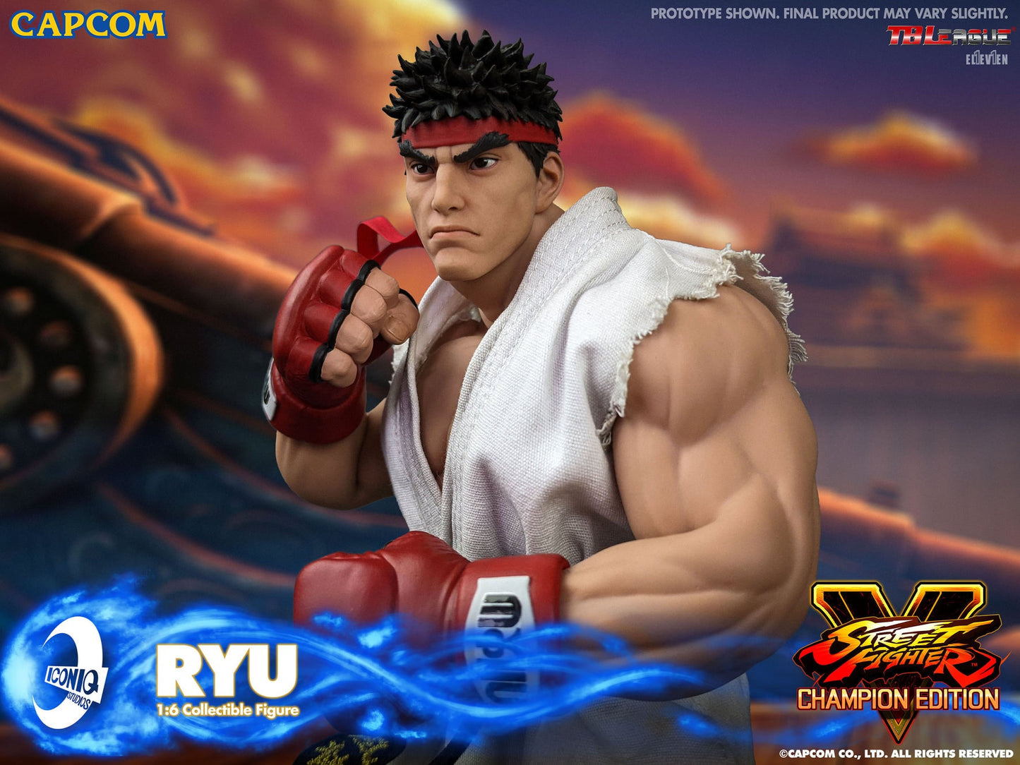 Pedido Figura RYU - Street Fighter V marca Iconiq Studios IQGS-01 escala 1/6