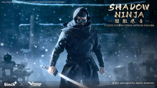 Pedido Figuras Shadow Ninja (3 versiones) marca 6Inch x VToys SN001-2-3 escala pequeña 1/12