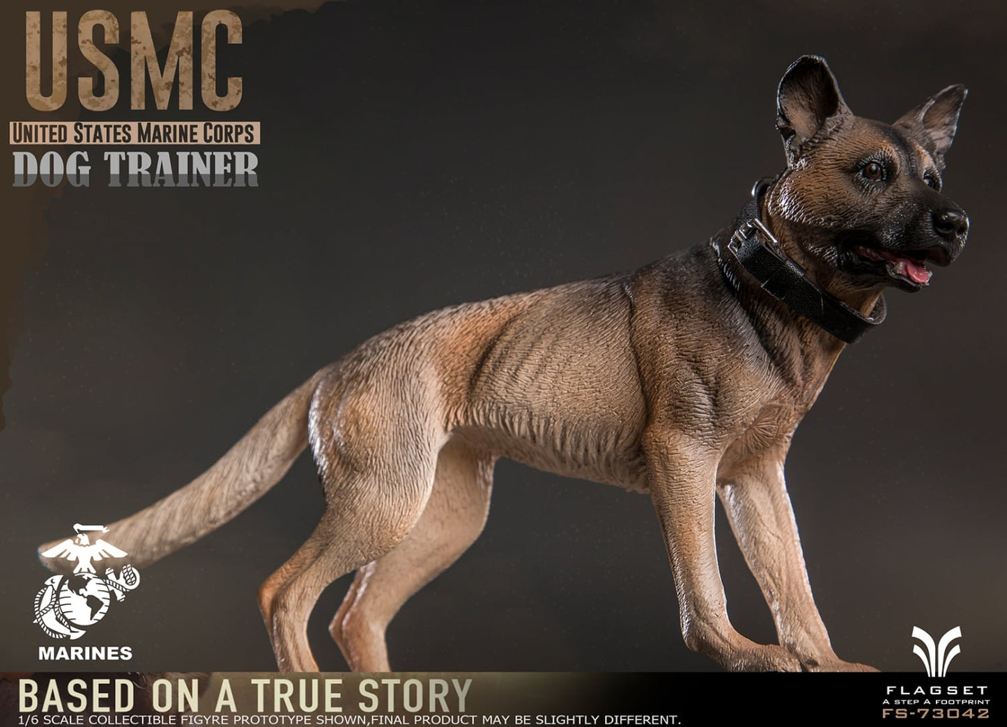 Pedido Figura USMC Dog Trainer marca Flagset FS-73042 escala 1/6