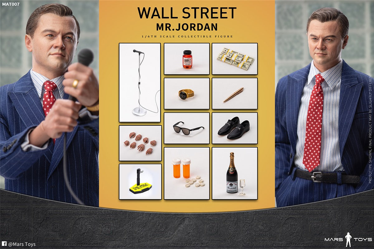 Pedido Figura Wall Street Mr.Jordan marca Mars Toys MAT007 escala 1/6
