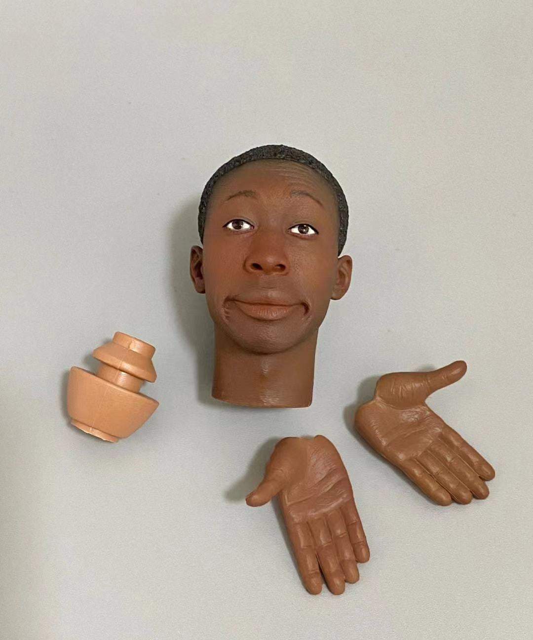 Pedido Set Cabeza y manos Tiktoker marca BK001 escala 1/6