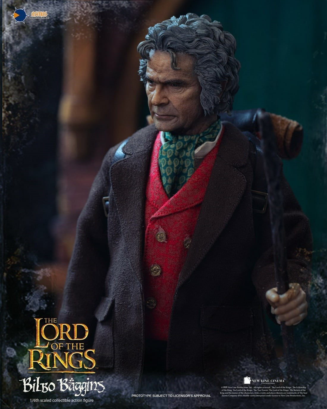Pedido Figura Bilbo Baggins (old) - The Lord of the Rings marca Asmus Toys LOTR031 escala 1/6