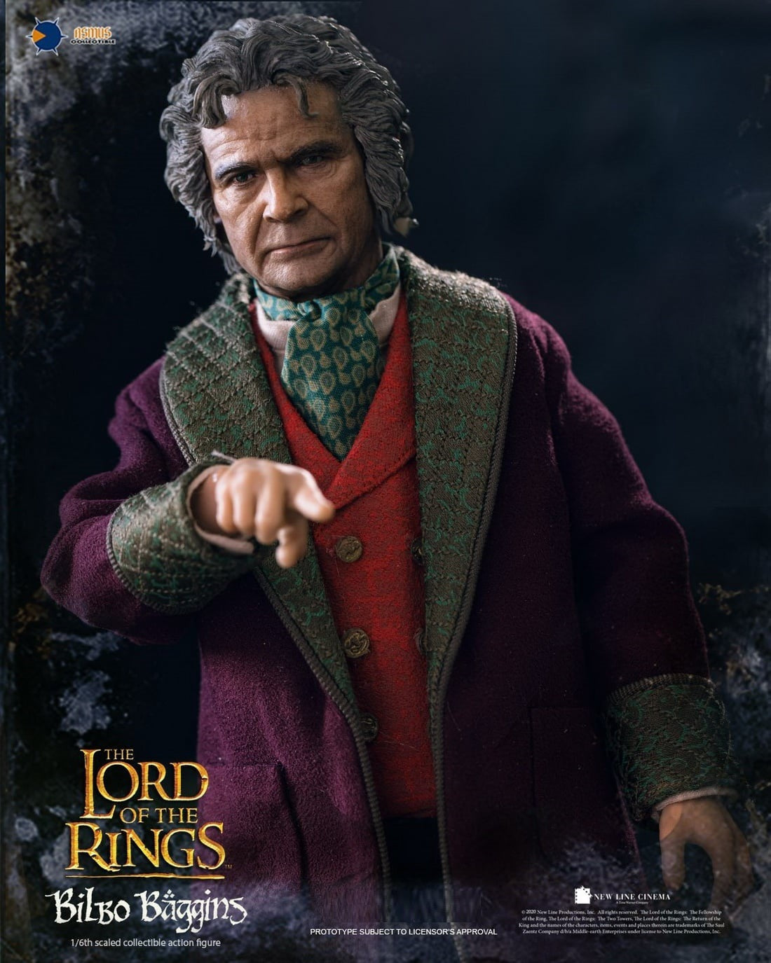 Pedido Figura Bilbo Baggins (old) - The Lord of the Rings marca Asmus Toys LOTR031 escala 1/6