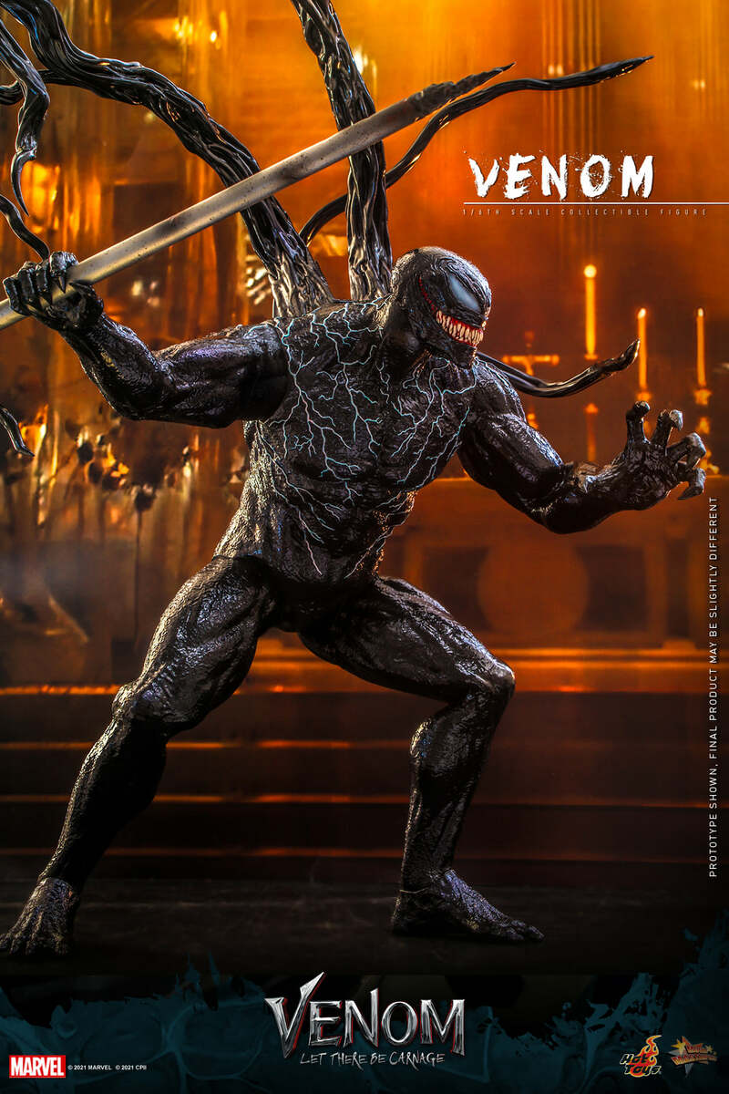 Preventa Figura Venom: Let There Be Carnage marca Hot Toys MMS626 escala 1/6