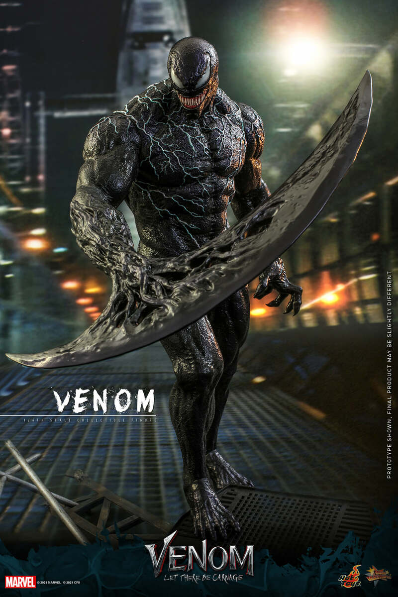 Preventa Figura Venom: Let There Be Carnage marca Hot Toys MMS626 escala 1/6