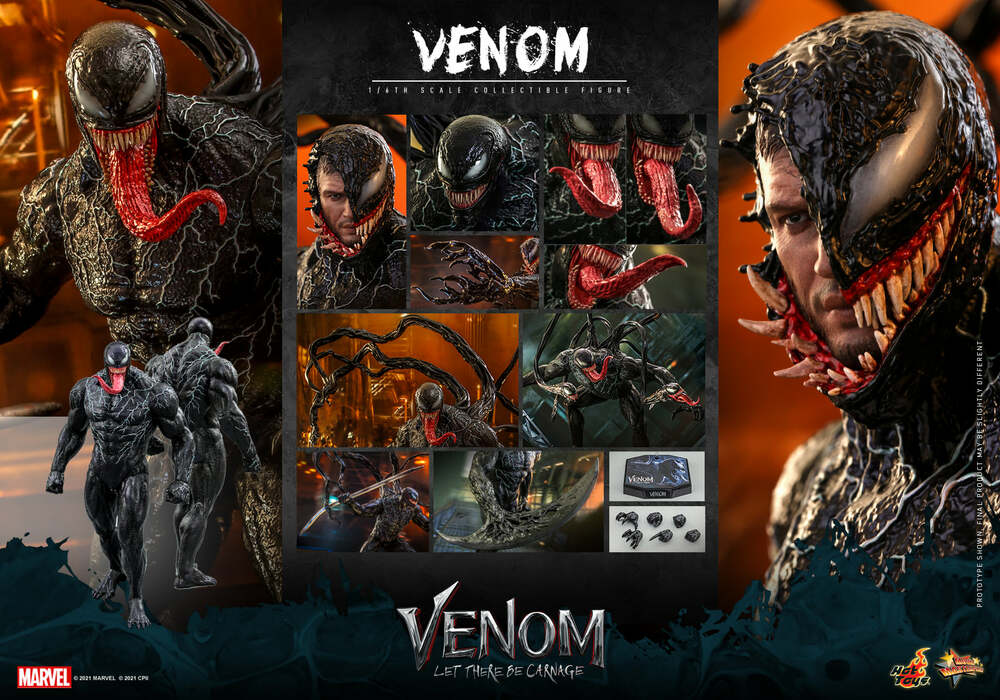 Preventa Figura Venom: Let There Be Carnage marca Hot Toys MMS626 escala 1/6