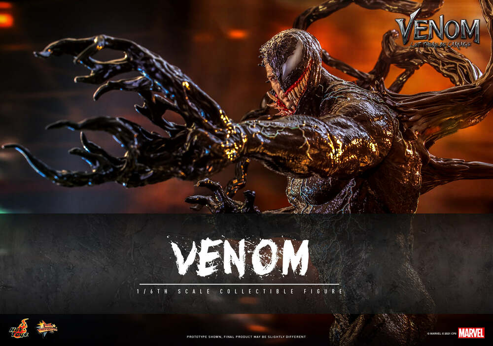 Preventa Figura Venom: Let There Be Carnage marca Hot Toys MMS626 escala 1/6